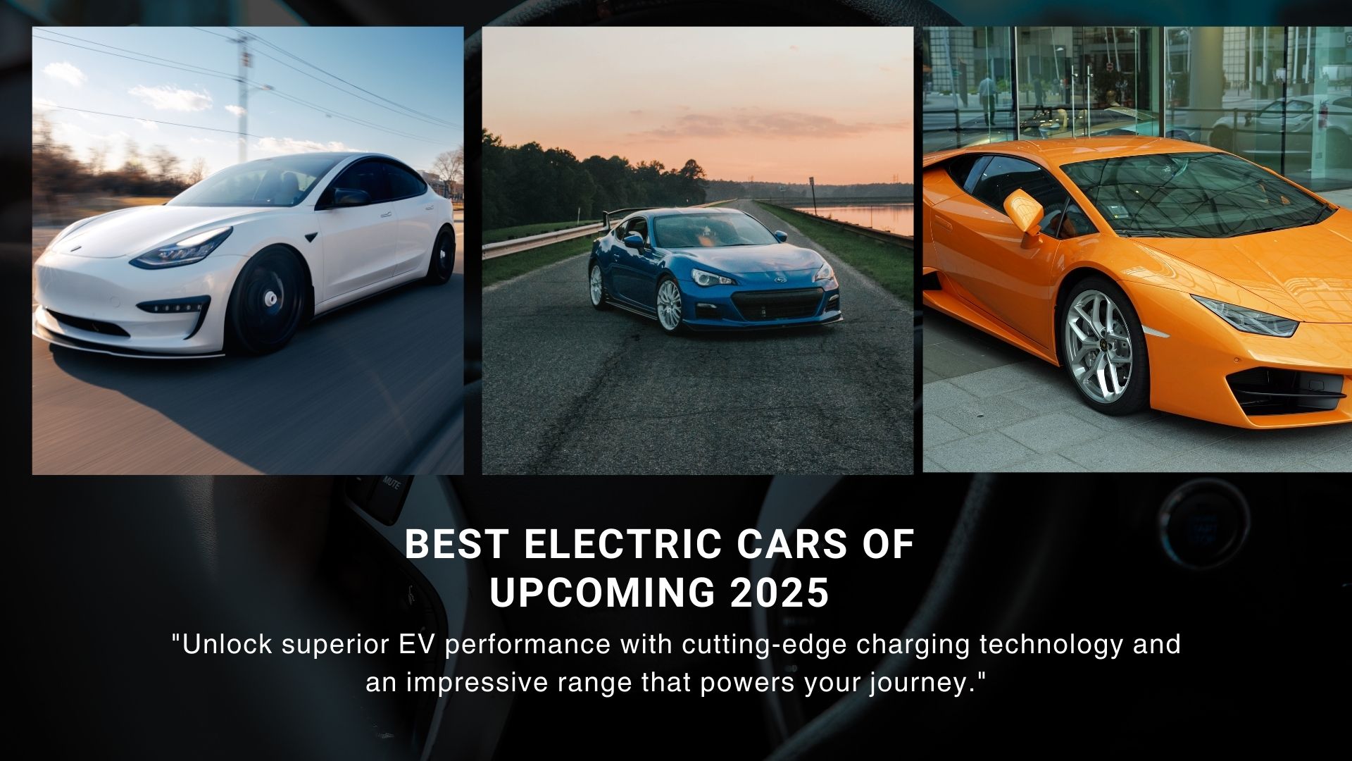 Best Electric Cars of Upcoming 2025